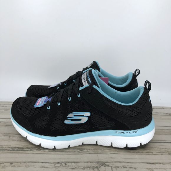 Skechers Shoes - SKECHERD DUAL-LITE BLACK (WOMEN'S 7.5)